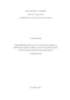 Usporedba sustava socijalne pomoći u Republici Hrvatskoj u socijalističkom i postsocijalističkom razdoblju