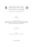 Pravo izdavača informativnih publikacija prema Direktivi 2019/790 o autorskom i srodnim pravima na jedinstvenom digitalnom tržištu