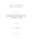 Ravnoteža između poslovnog i privatnog života roditelja i pružatelja skrbi