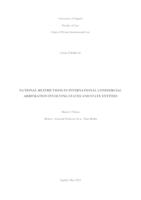 Nacionalna ograničanje u međunarodnoj trgovačkoj arbitraži s državama i državnim objektima