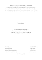 prikaz prve stranice dokumenta Europski projekti i javna uprava u hrvatskoj