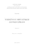 prikaz prve stranice dokumenta Vodstvo u hrvatskoj javnoj upravi