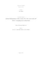 prikaz prve stranice dokumenta  Judicial Independence Under Article 19(1) TEU and Article 267 TFEU: Untangling the Gordian Knot