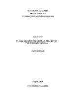 prikaz prve stranice dokumenta Uloga društvenih mreža u percepciji partnerskih odnosa